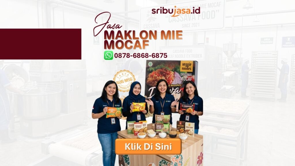 Jasa Maklon Mie Singkong